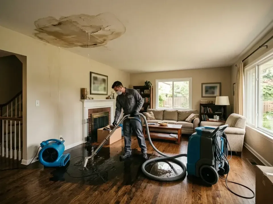 attic-pipe-burst-ceiling-drip-008 — frequently asked questions, Water Damage Restoration & Carpet Care in Horizon West, FL